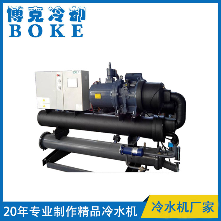 柳州吹瓶機(jī)冷卻用水冷螺桿式冷水機(jī)